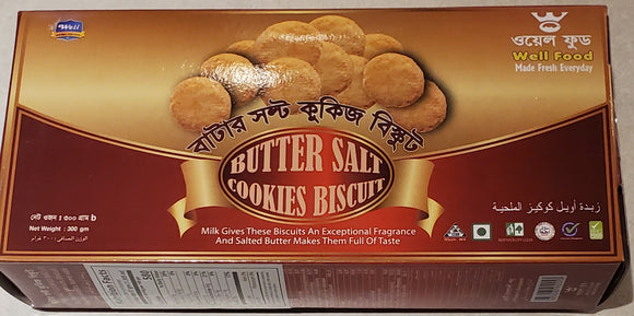 Well Food Butter Salt Cookies